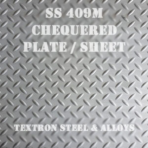 SS 409M Chequered Plate, Stainless Steel Chequered Sheet